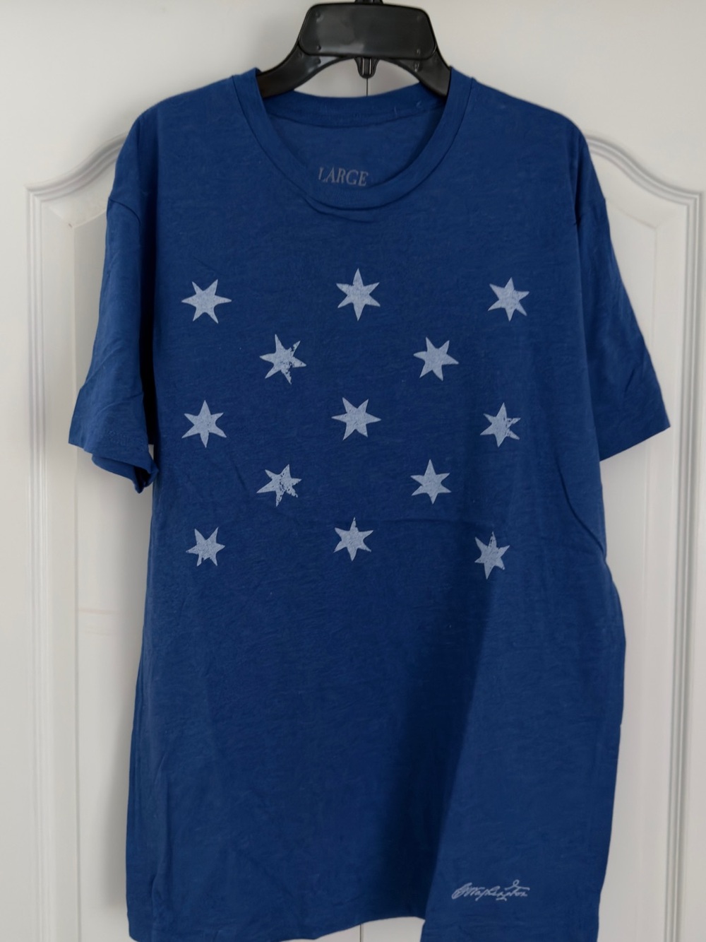 Men's George Washington’s Flag Short Sleeve Tee